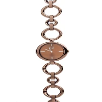 STAINLESS ELLE EASY BROWN DIAL