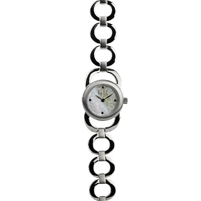 Elle Watch-White Dial Steel Bracelet