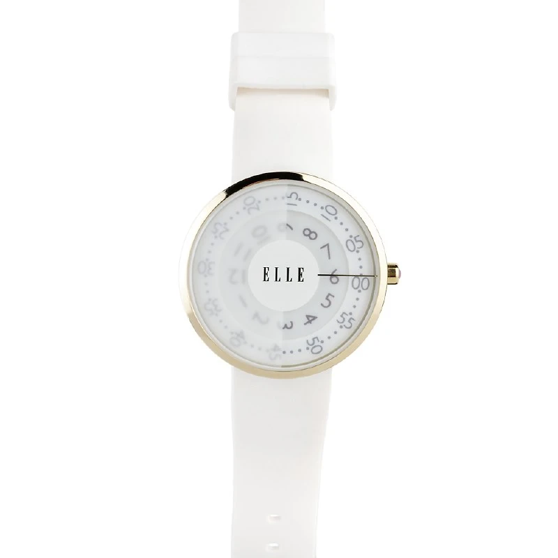 ELLE WH DIAL-STRAP WATCH