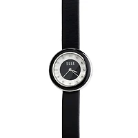 Elle "Mini Solar" Watch-Black