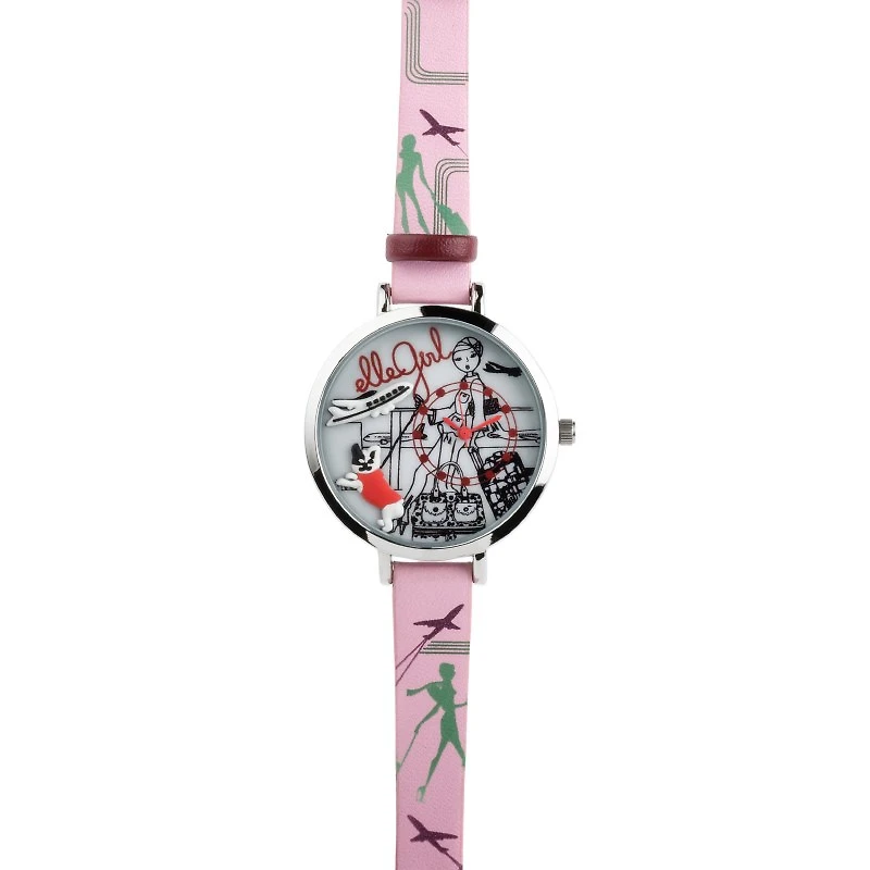 Elle Girl Watch-L'Avion-Pink