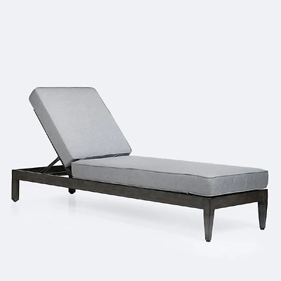 Belvedere Lounge - Brushed Grey Frame / Cast Slate Cushion