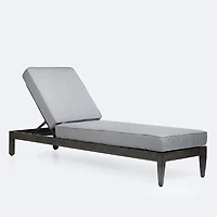 Belvedere Lounge - Brushed Grey Frame / Cast Slate Cushion