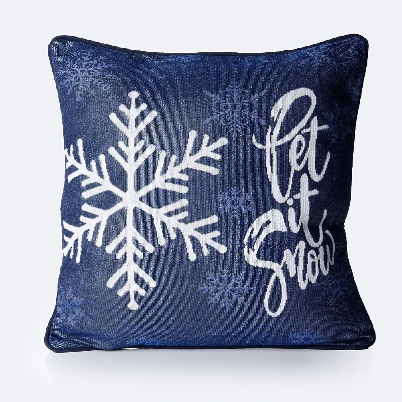 Tapestry Cushion - Let it snow