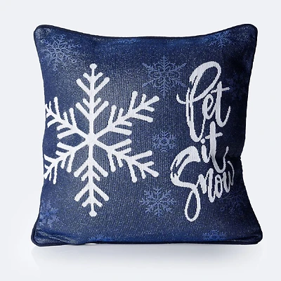 Tapestry Cushion - Let it snow