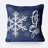 Tapestry Cushion - Let it snow