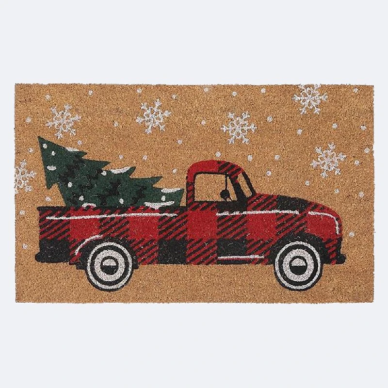 Coir Door Mat-Buffalo Truck