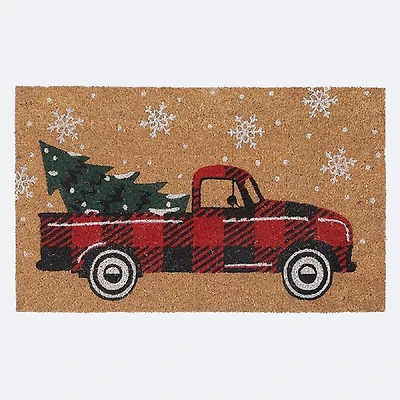 Coir Door Mat-Buffalo Truck