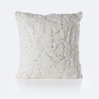 Furry Pillow - Ivory Tree