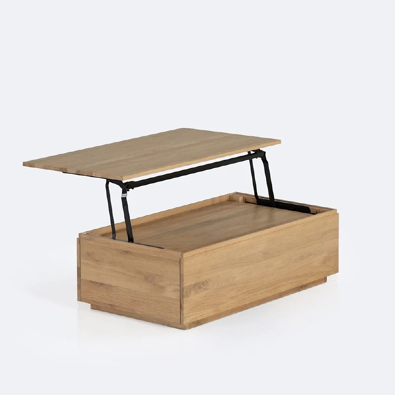Transformer Coffee Table - Scandinavian Oak