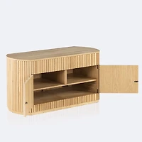 Transformer Round Sideboard - Scandinavian Oak