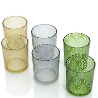 Glass Candle Holder 3 Colors