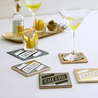 Cheers Coasters - Set of 4