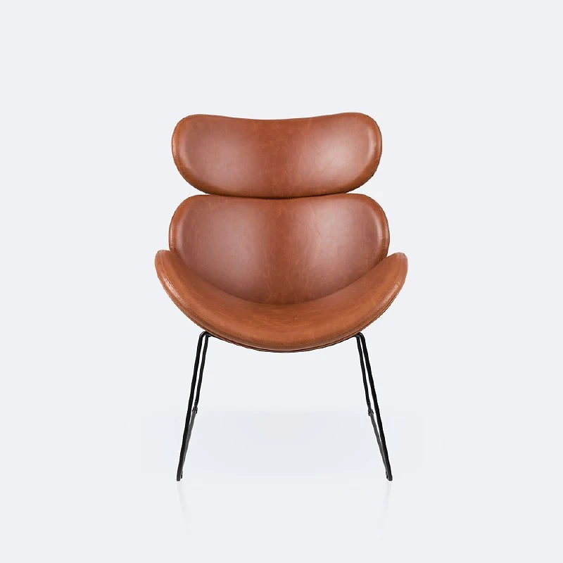 Cazar Lounge Chair - Brandy