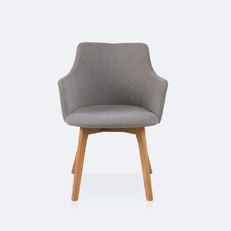 Bella Dining Armchair - Grey