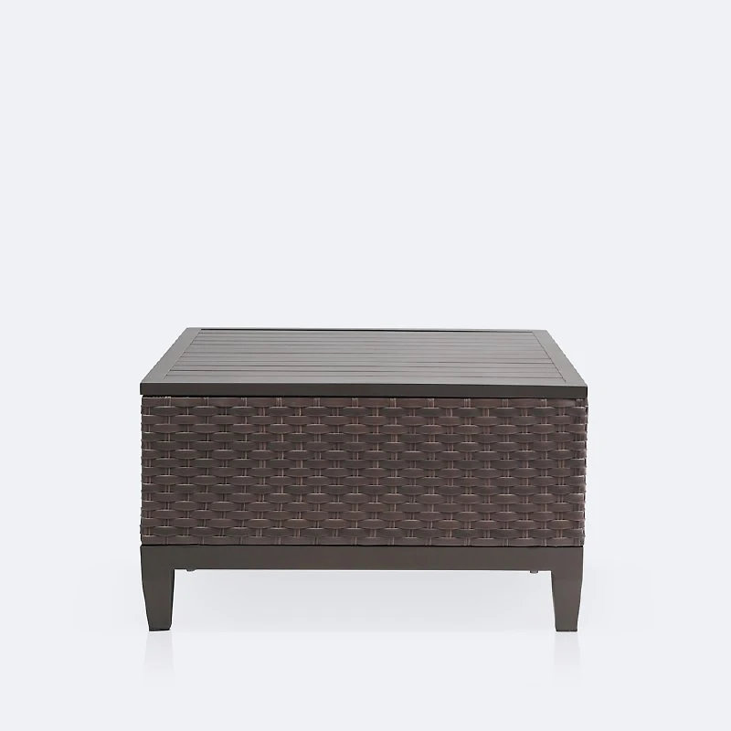 Catalina Coffee Table - Brown Wicker