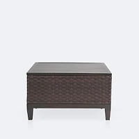 Catalina Coffee Table - Brown Wicker