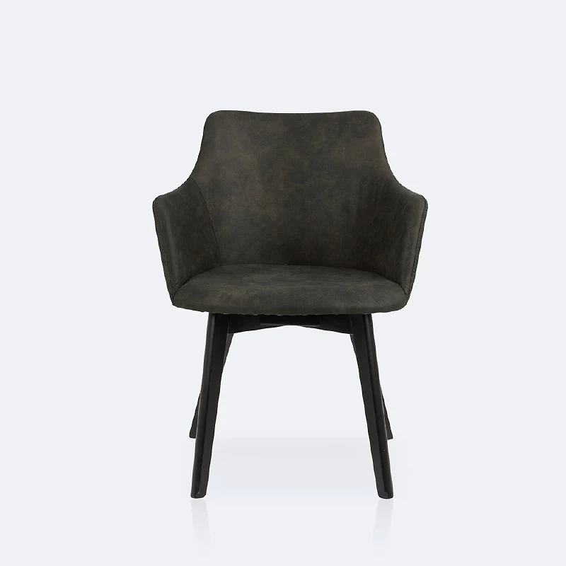 Bella Dining Armchair - Olive Green