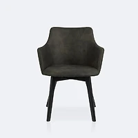 Bella Dining Armchair - Olive Green