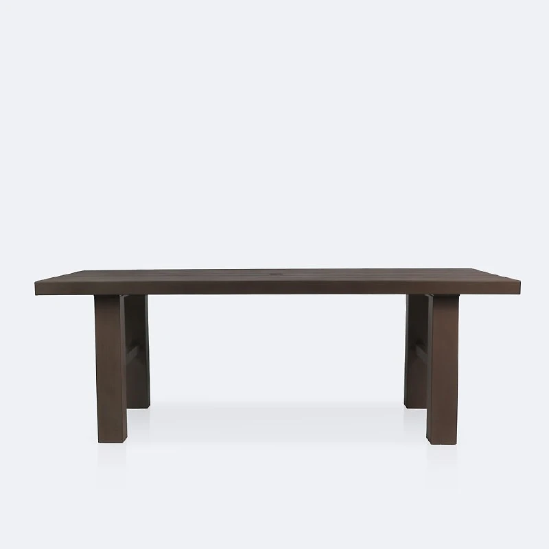 Auckland Dining Table - Brushed Taupe