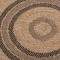 Avanos Outdoor Rug 6' Round - Black