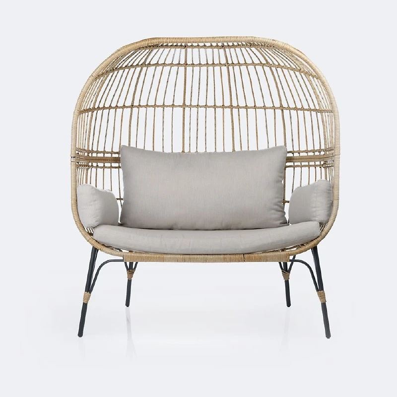 Bahama Double  Wicker Accent Chair