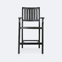 Belvedere Counter Height Chair - Brushed Grey