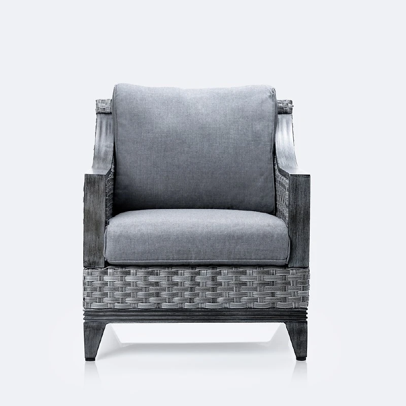 Belvedere Club Chair - Brushed Grey