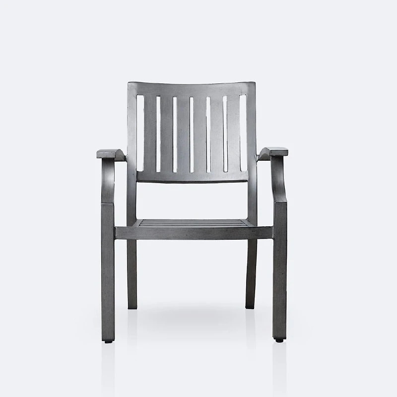 Belvedere Dining Chair - Brushed Grey