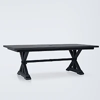 Belvedere Dining Set - 8 Seat - Black