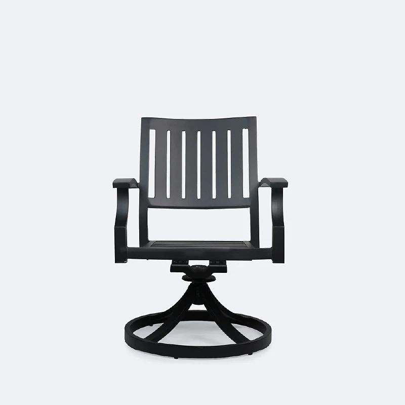 Belvedere Swivel Rocker - Black