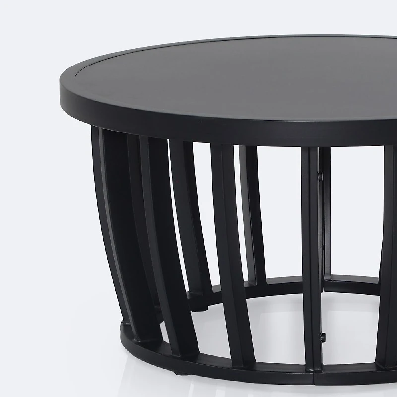 Capri Coffee Table – Black Frame