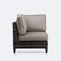 Carter Corner Chair - Brown
