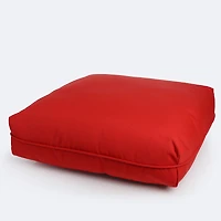 25"x25" Deep Seating Back Cushion - Classic Red