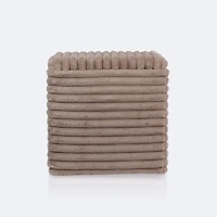 Cozy Storage Ottoman - Taupe
