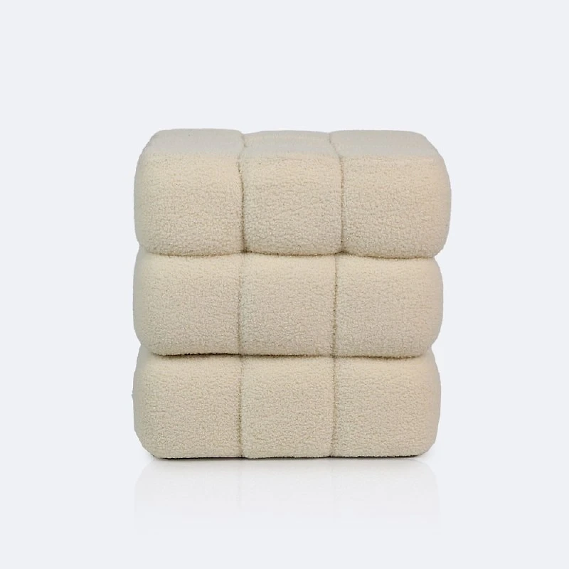 Cozy Pouf - Ivory
