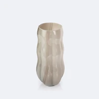 Glass Vase - Ivory