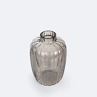 Glass Vase - Medium - Smokey