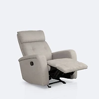 Colin Reclining Chair - Light Grey