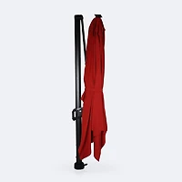 Cosmic 10'x13" Rectangular Tilt Top Parasol - Classic Red