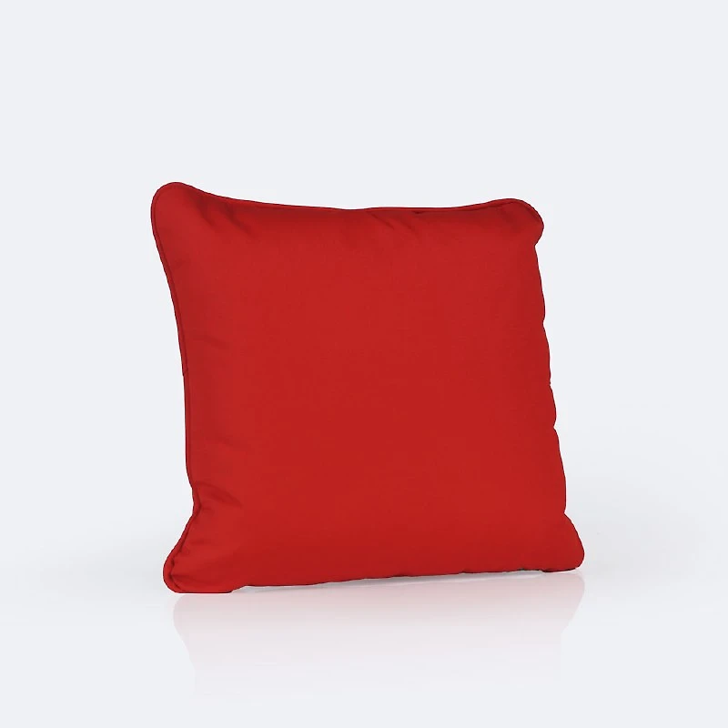 Throw Pillow - 18"x18"- DOT Bella - Classic Red