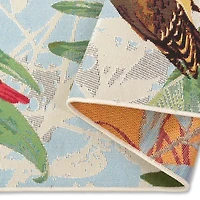 Eden Outdoor Rug 5x7 - Birds