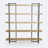 Emmet Bookshelf - Natural Acacia