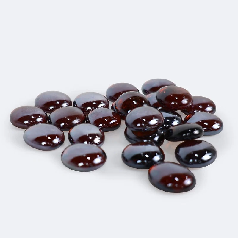 Firepit Glass Beads - Amber