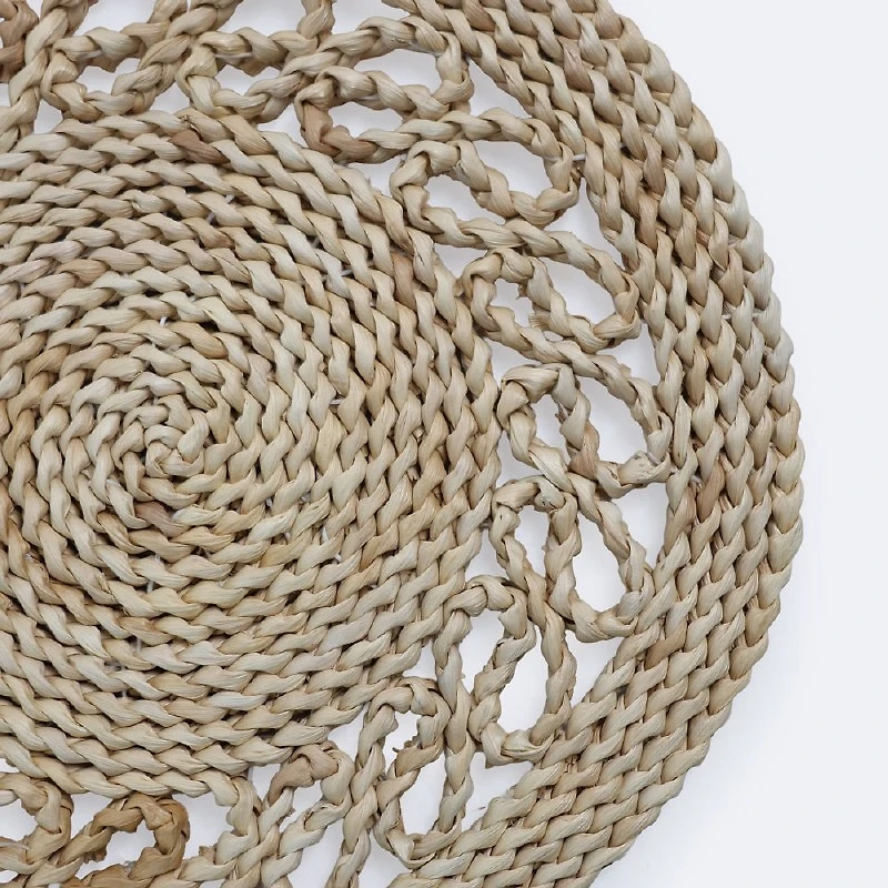 Freya Round Woven Round Placemat - Natural