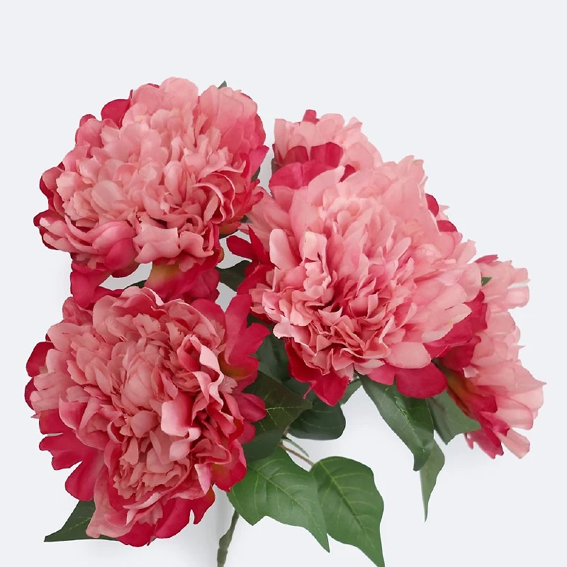 Faux Peony Bouquet