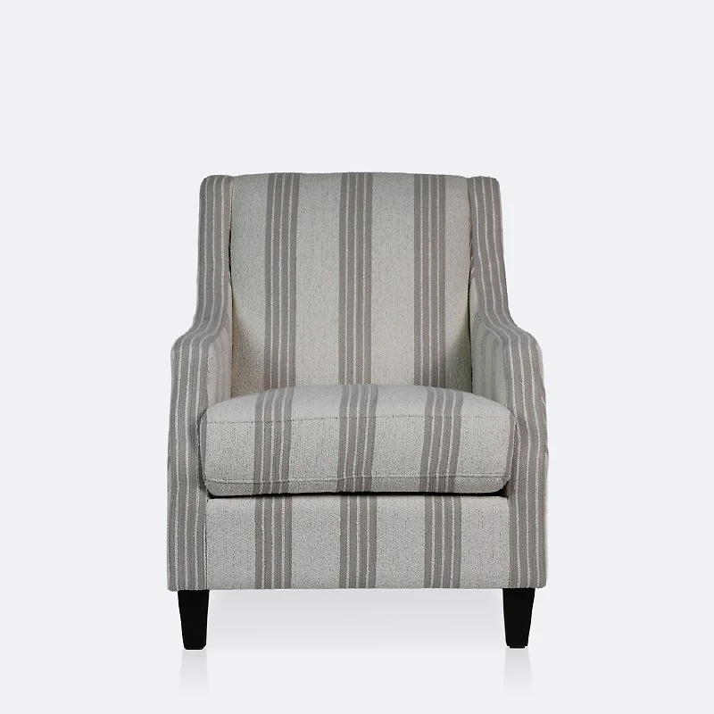 Griffin Accent Chair - Beige Stripe