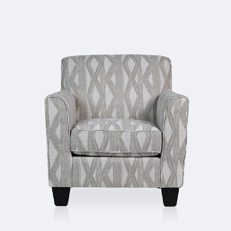 Harrison Accent Chair - Beige Print