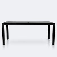 Holiday 37”x71” Dining Table - Black