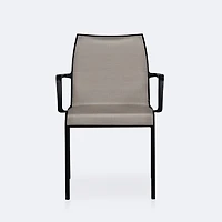 Holiday Sling Armchair - Black Frame / Oatmeal Sling